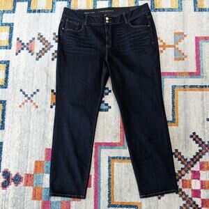 New Lane Bryant Womens 24R Regular T3 Tighter Tummy Straight Jeans